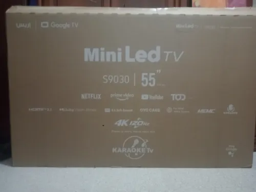  télévision IRIS 55 " 4k Mini led . TV s 9030