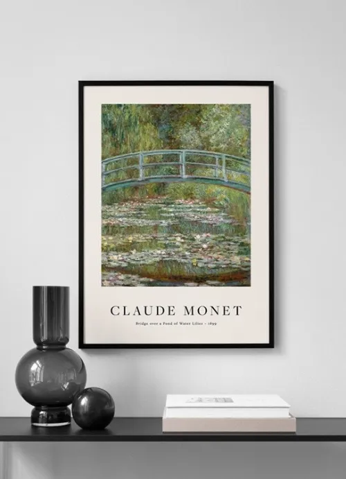 Cadre Mural Collection Claude Monet, William Morris, Van Gogh