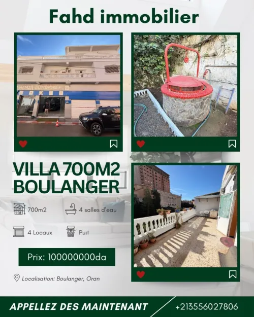 Vente Villa Oran Oran
