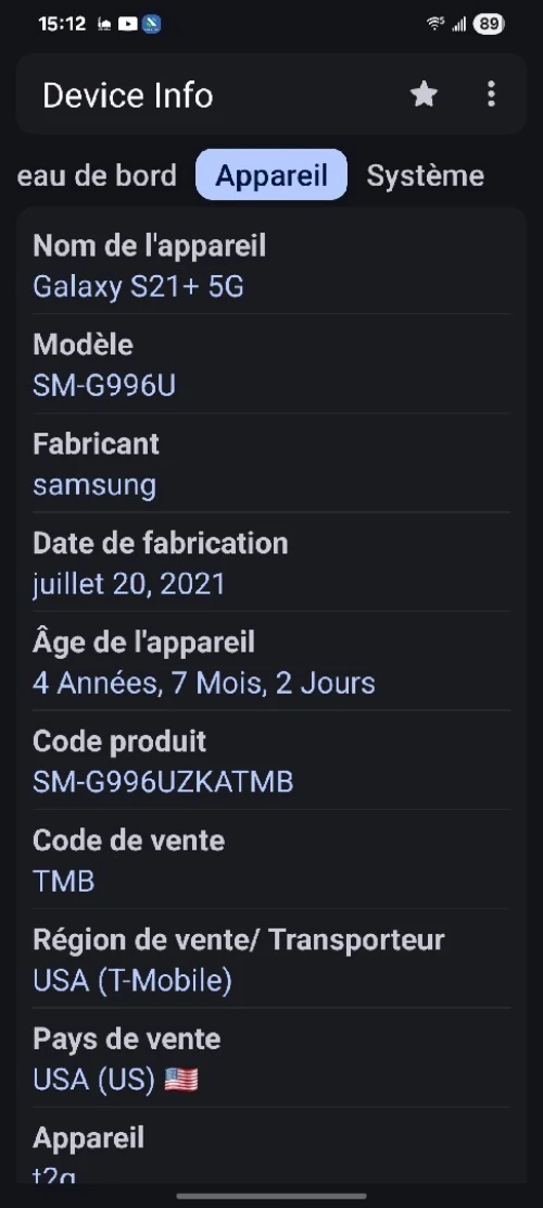 Samsung Galaxy s21plus
