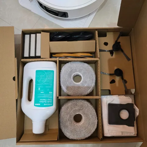 Aspirateur robot Dreame x50 ultra complete
