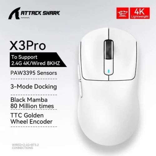 Souris ATTACK SHARK X3 PRO/ X11 / R1