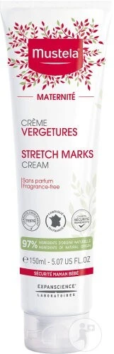 Mustela Maternité Crème Vergetures Action 3en1 Sans Parfum Tube 150ml