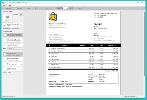 ComtureMSO 2 : Le logiciel de gestion d'entreprise - Puissant, adaptable et SANS ABONNEMENT !