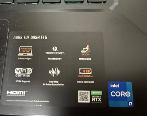 Pc portable asus Gamer RTX 3070 8Go 
