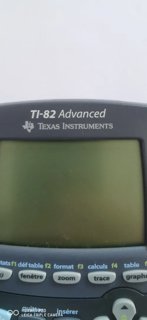 Calculatrice graphique 