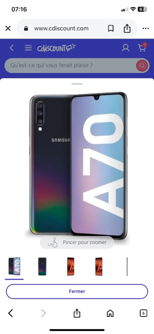 Samsung A70