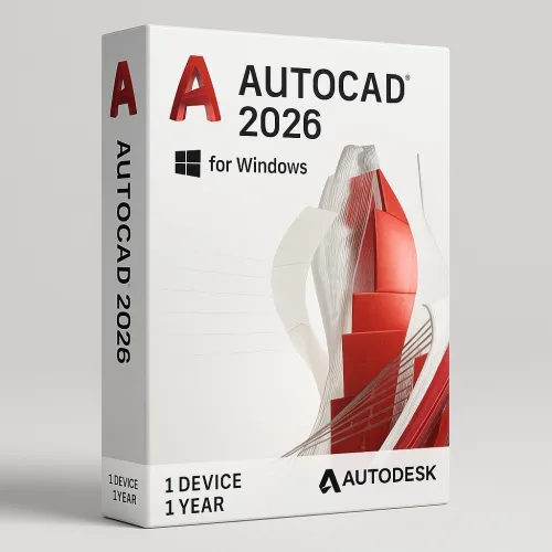 Autodesk Autocad 2026 - licence officielle commercialle-