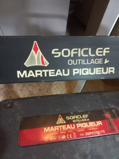Marteau Piqueur Démolisseur Brise Béton Brise Roche