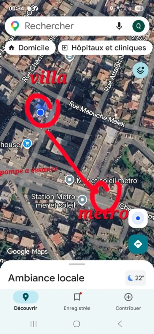 Location Villa Alger Hussein dey