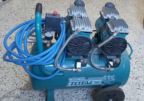 Compresseur d'Air Total double moteur silencieux