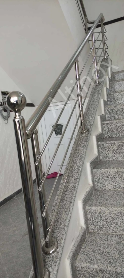  Rampe d'escalier en inox