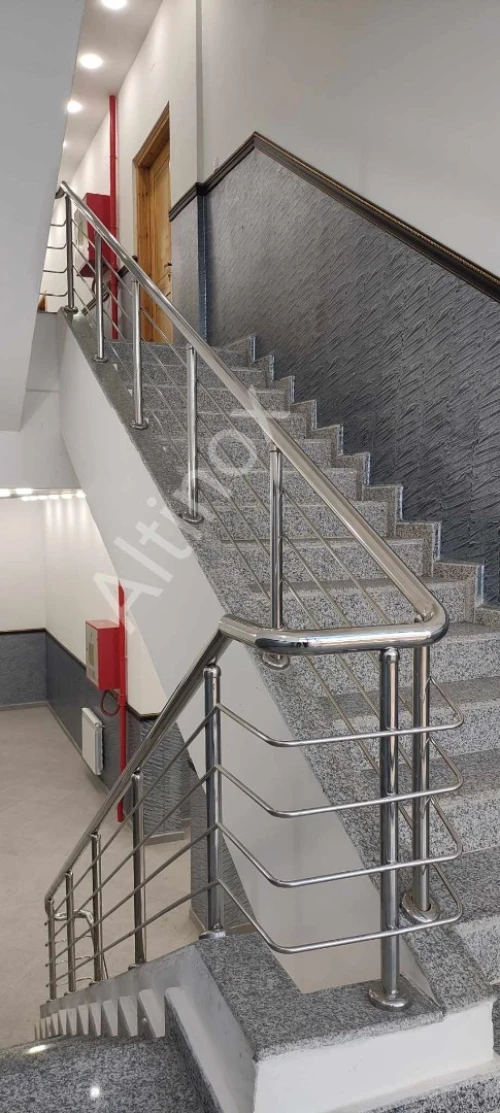 rampe d' escalier en inox