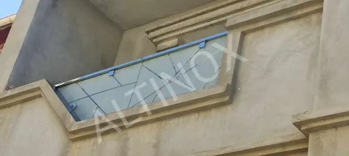 rampe d'escalier en inox