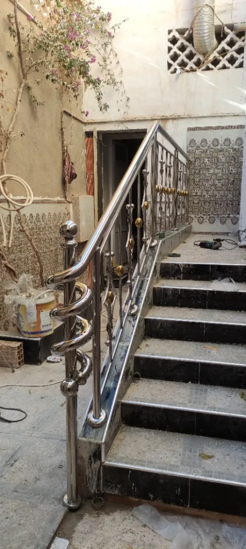  Rampe d'escalier en inox