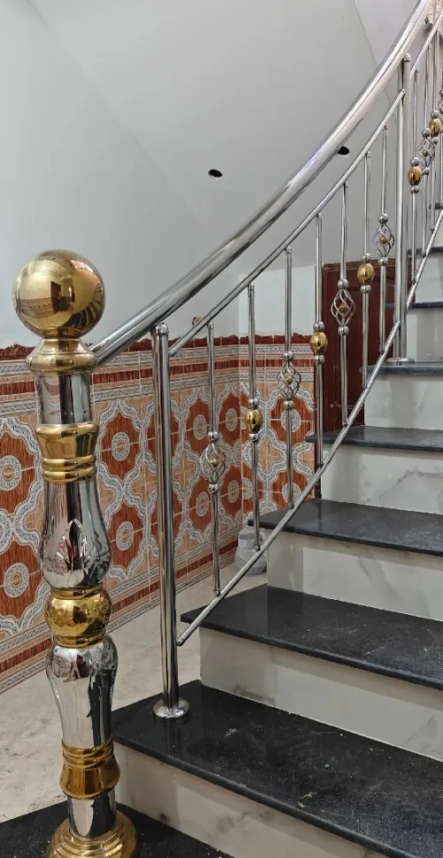 rampe d' escalier en inox
