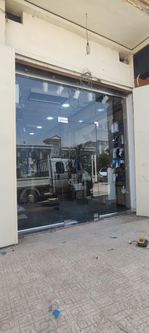 façade en verre trempè