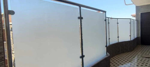 Rampe d'escalier en inox