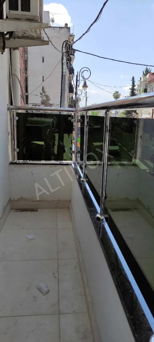 Rampe d'escalier en inox 