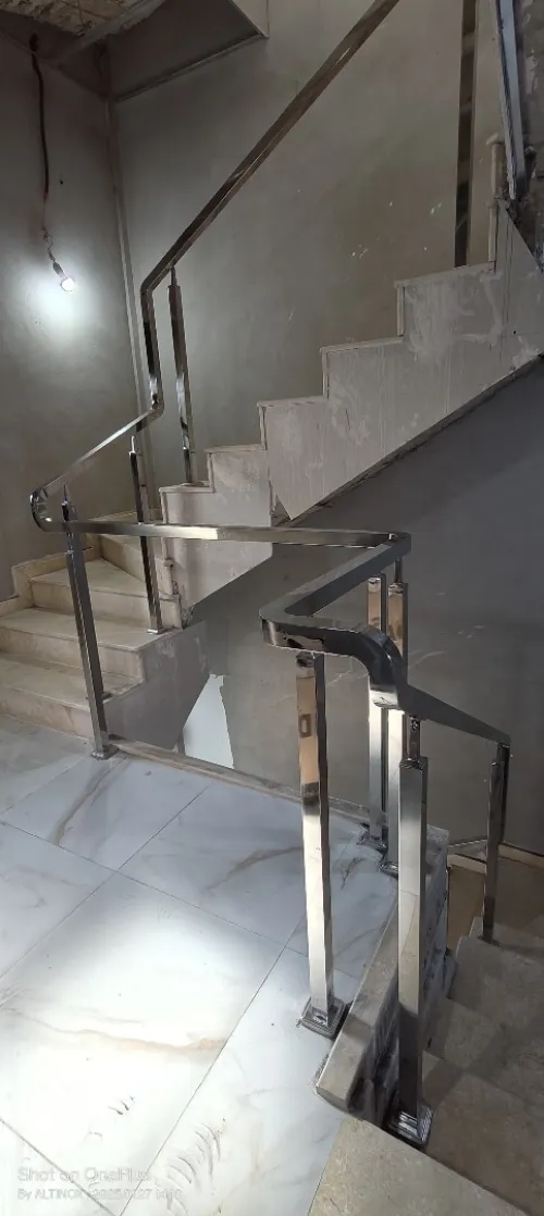 rampe d' escalier en inox