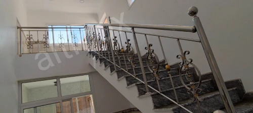 rampe d' escalier en inox