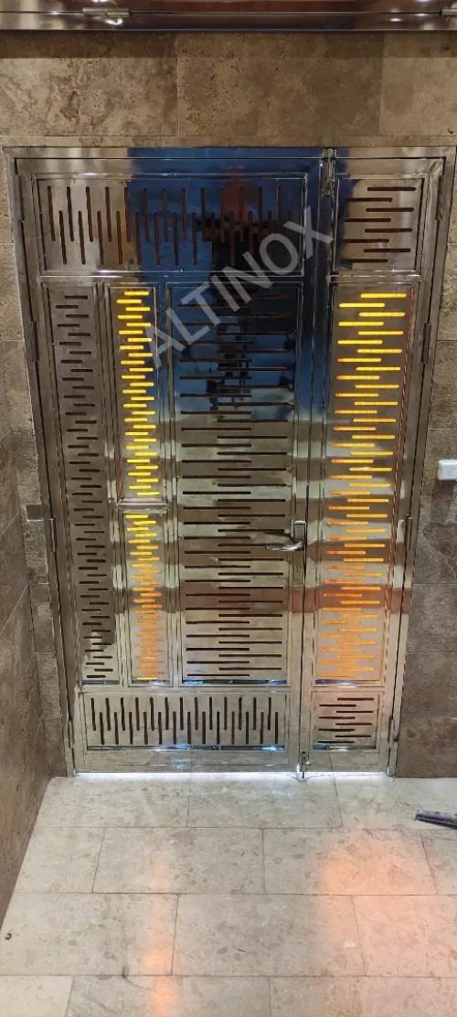 Rampe d' escalier en inox