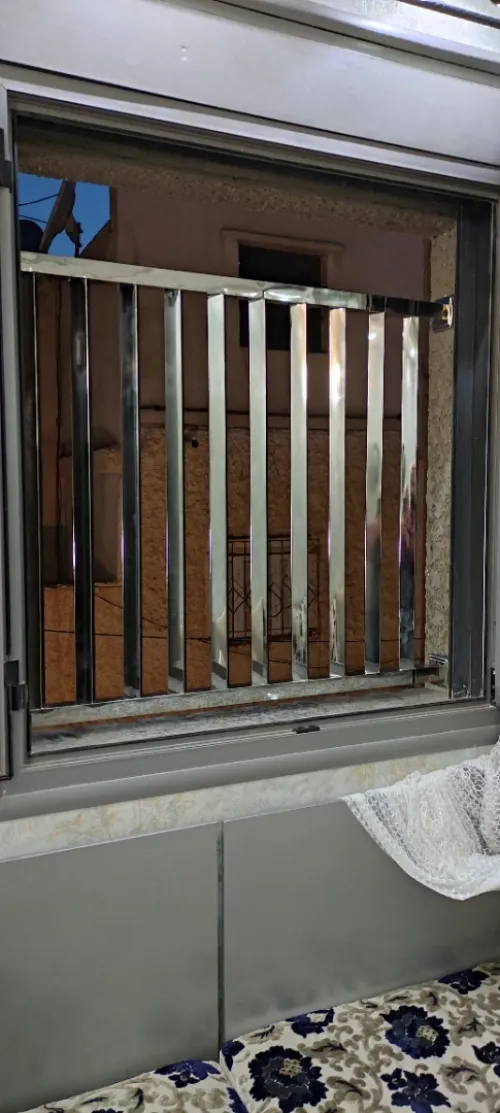 Rampe d'escalier en inox