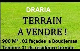 Vente Terrain Alger Draria