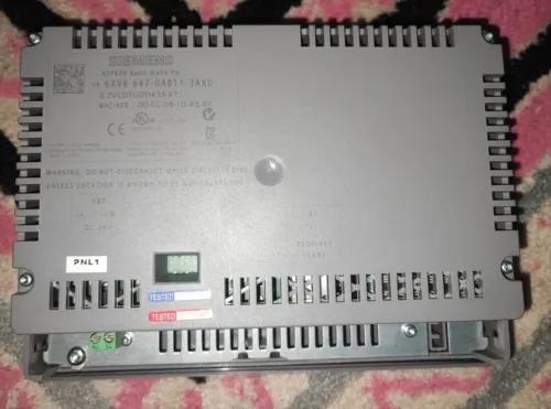 HMI SIEMENS KTP600 PN MONO