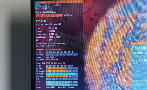RTX 3070 TI ZOTAC TRINITY 8GB 3 VENTILOS RGB