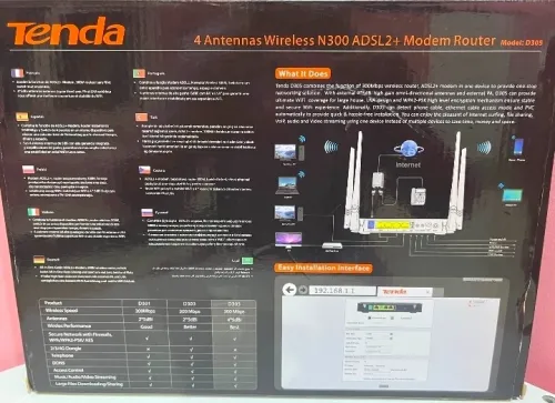 Modem Tenda ADSL2