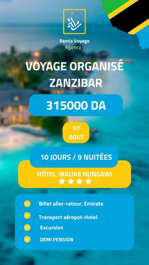 Voyage Organisé Zanzibar 