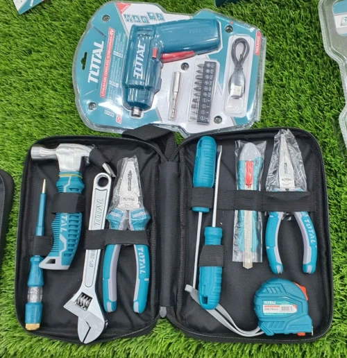 Pack total visseuse 3,5v + pochette 9pcs