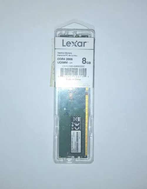 Lexar Mémoire PC de bureau DDR4 2666 8GB