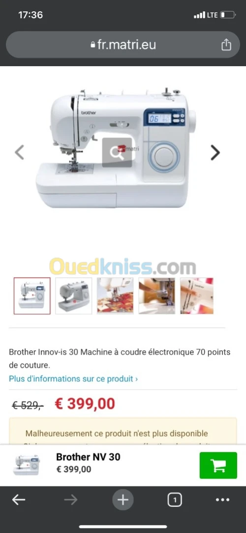 Machine à coudre neuf
