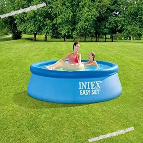 Piscine autoportante Easy Set 244x61cm avec Pompe De filtration | Intex