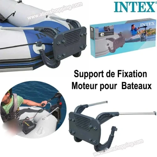 Support de Fixation Moteur pour Bateaux Intex