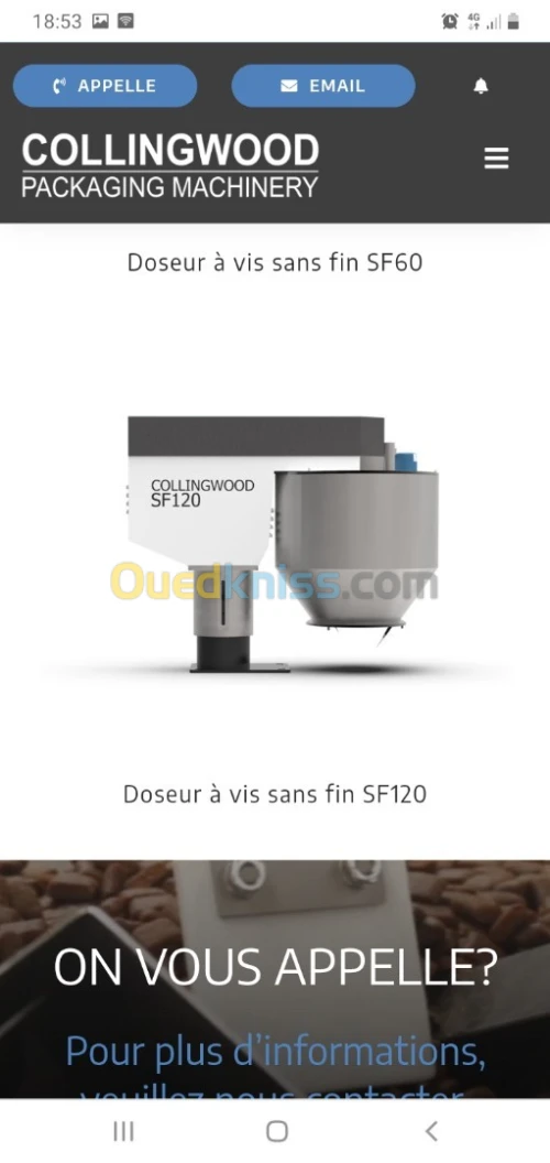 Machines et lignes d'emballages 