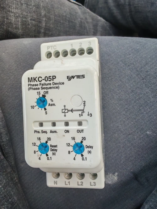 Relais de contrôle de phase MKC-05P