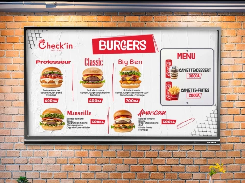 Menu Animé Dynamique et Vidéo Publicitaire pour Restaurants & Cafétéria  | تصميم منيو رقمي متحرك وفيديوهات إعلانية للمطاعم والمقاهي