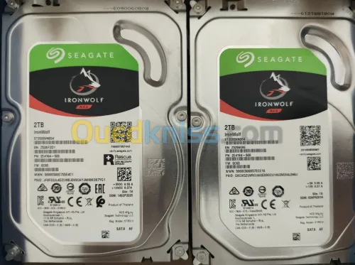 Disque dur seagate ironwolf original 2 TO