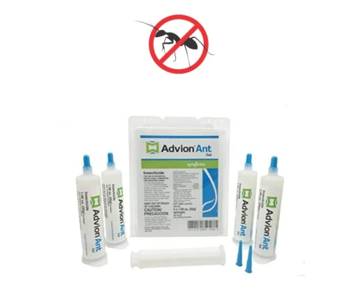 Pack 4 tubes gel ADVION original appât anti fourmis 