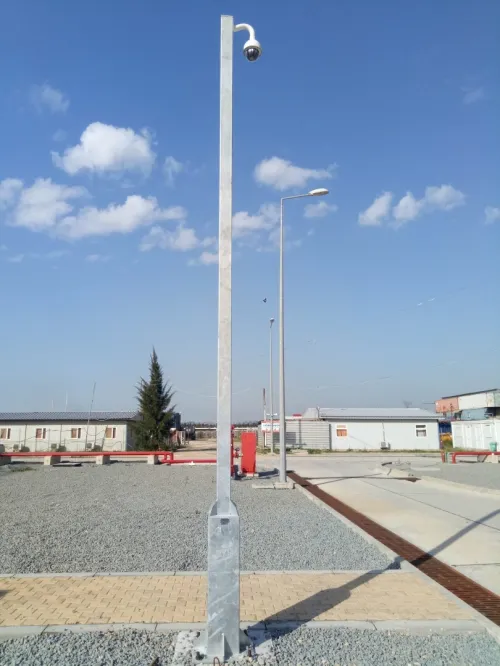 Infrastructures Télésurveillance Vidéosurveillance (Câblage, Poteaux & Armoires)