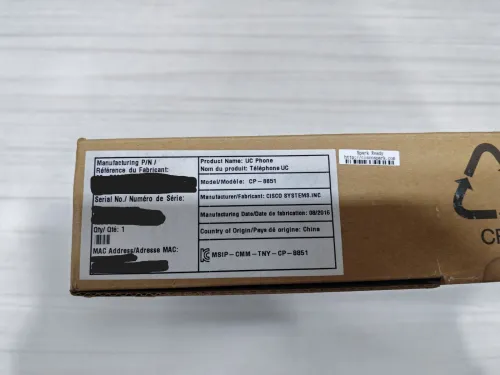 Cisco IP Phone CP-8851-K9