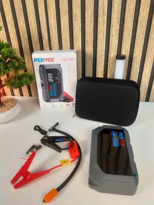 Compresseur et booster batterie Intelligent 12V حقيبة طوارئ السيارات