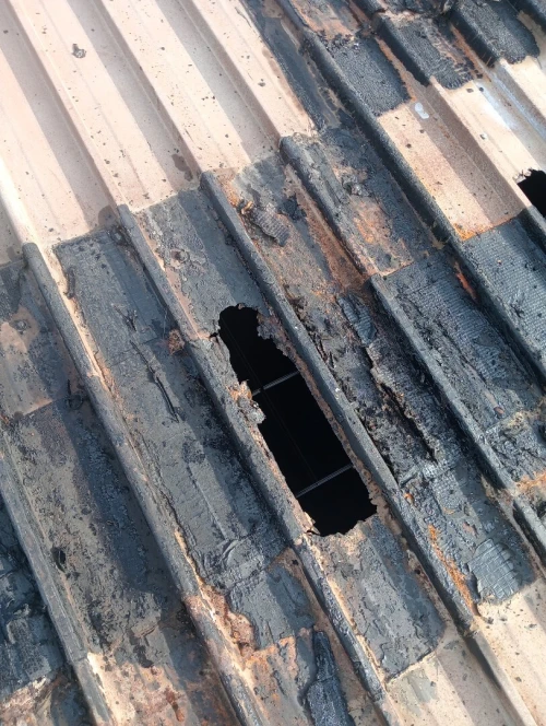 Travaux d'étanchéité des terrasses 