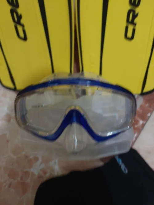 Pack complet : palme + masque plongée 