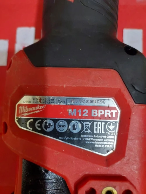 Riveteuse Milwaukee 12v