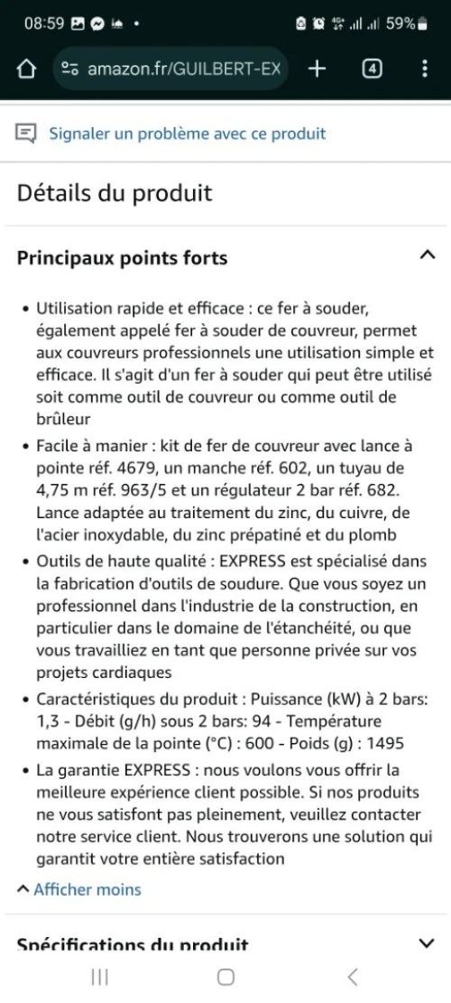 Fer à souder Express 