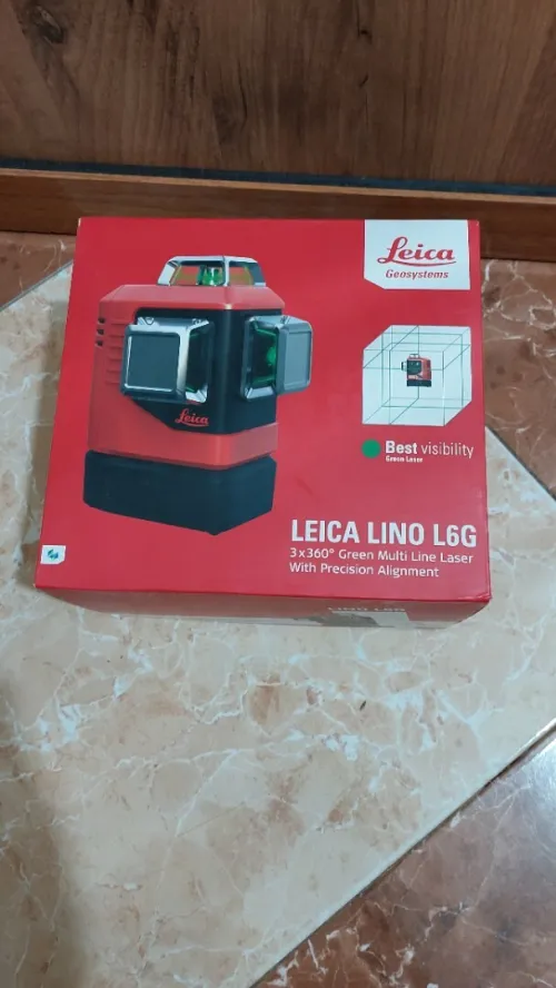 Niveau laser LEICA  3*360 (batterie & pille) - portée : 70m - 2022